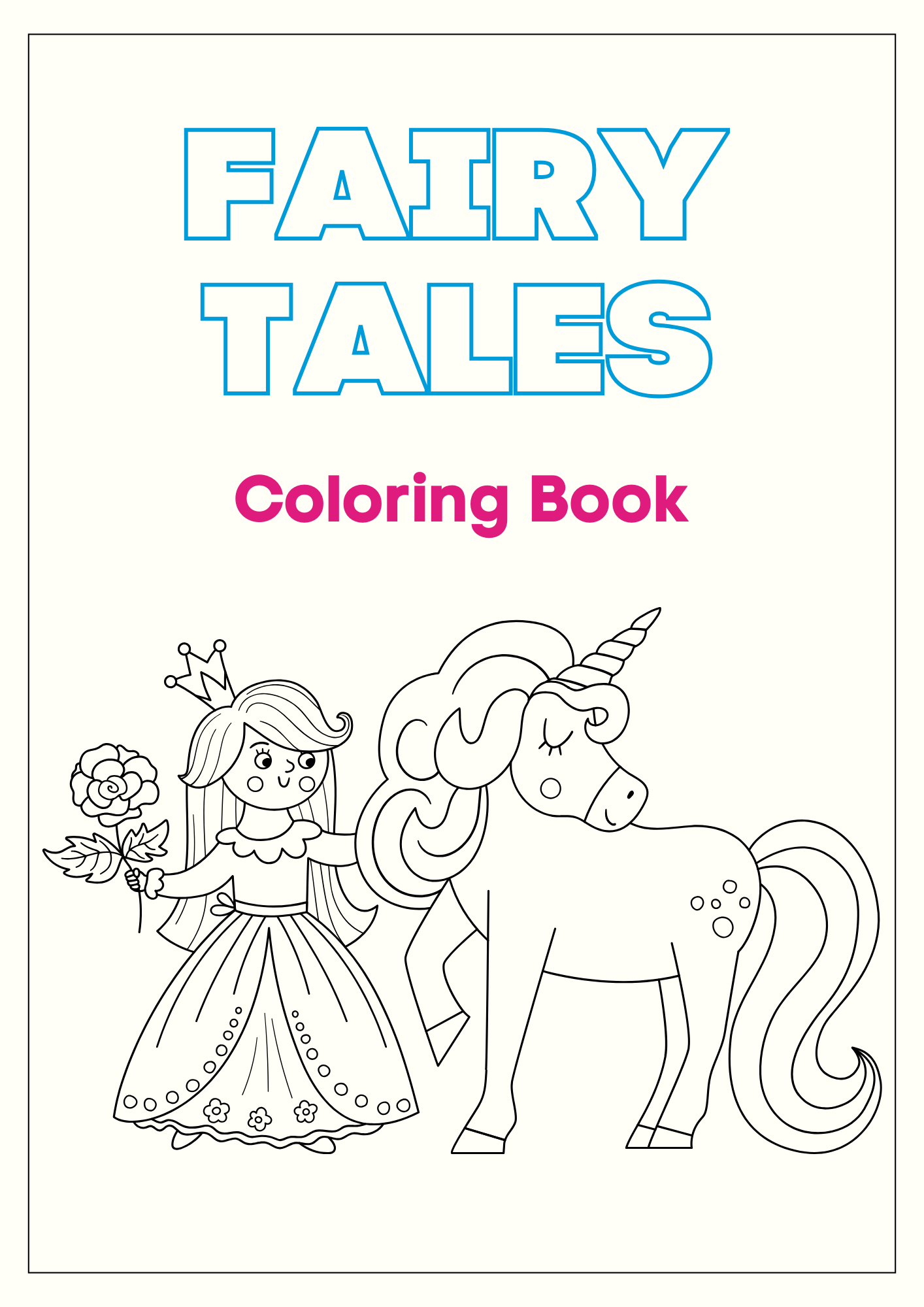 Fairy Tale Adventures: A Magical Coloring Book